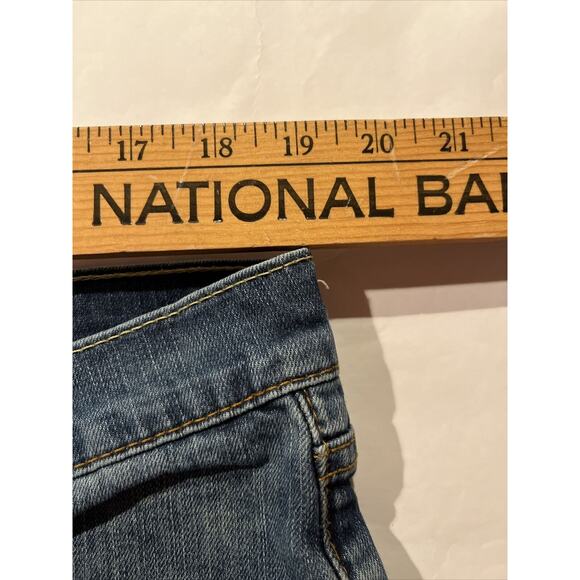 Levi’s 513 Jeans Mens 38x29 Blue Denim Outdoor Y2K Levis Travel Cotton Med Wash - Picture 5 of 10